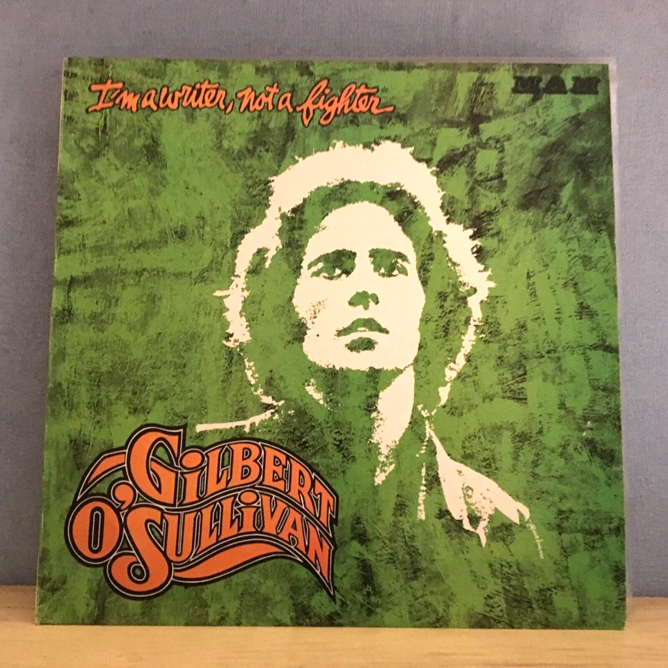 GILBERT O'SULLIVAN I'm A Writer Not A Fighter 1973 UK Vinyl LP record Get Down a - Image 1 of 1