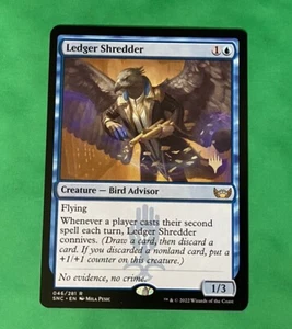 Magic the Gathering MTG Ledger Shredder SNC 046/281 Stamped Rare Nr Mint - Picture 1 of 2