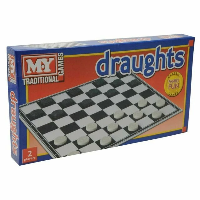 KandyToys M.Y Draughts Traditional Checkers Board Game