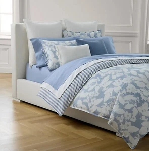 Lauren Ralph Willa Reversible Floral 3-Piece Set King Comforter CHAMBRAY/CR $420 - Picture 1 of 9