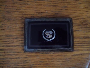1983 1984 1985 Cadillac Sedan Deville Steering Wheel center Emblem 3 1/2" W - Picture 1 of 3
