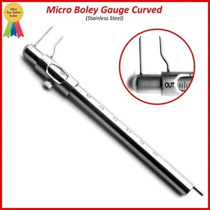 Dental Micro Boley Gauge Curved Teeth Size Measuring Orthodontic Instruments - Picture 1 of 2