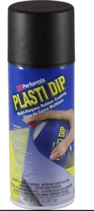 PLASTIDIP SCHWARZ Matt PLASTI DIP Sprühfolie Abnehmbar Wrapping Auto Motorrad - Bild 1 von 1