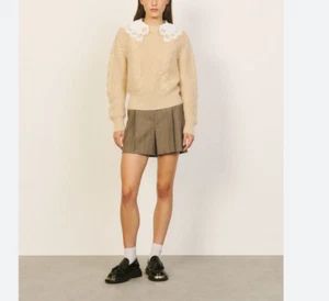 Sandro Paris Women's Sweater Size 1 / S Mohair & Wool Blend SFPPU01247 - Picture 1 of 11