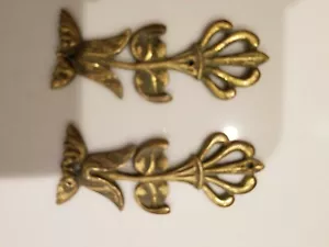 Neoclassical Pair of Bronze Ornaments - Picture 1 of 7