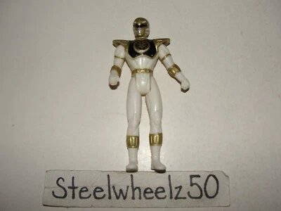 Vintage Mighty Morphin Power Rangers White Ranger McDonalds Action Figure 1995 - Image 1 of 3