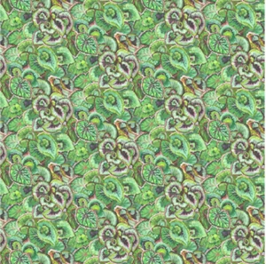 DESIGNERS GUILD LEAF GLAZE EMERALD VELVET FDG3165/01 2M X FULL WIDTH - Picture 1 of 1