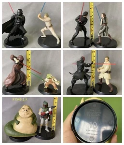 K1548 Star Wars Figura 3.75 Luke Vader Kylo Ray Yoda Sidious Maul Obi Boba Jabba - Foto 1 di 59