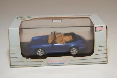 WW 1:43 UNIVERSAL HOBBIES PORSCHE CORSA 4 CABRIOLET METALLIC BLUE MIB - Photo 1/4