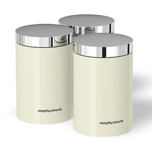 Morphy Richards Accents Kitchen Storage Canisters, Set of 3 974066 - Picture 1 of 3