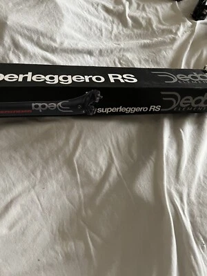 New In Box Deda Elementi Superleggero RS Carbon Seat Post Blk 31.6-35MM Genuine - Image 1 of 4