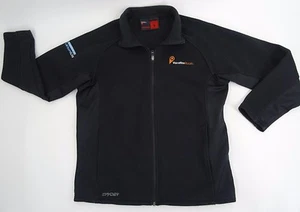 Black Spyder Full Zip Mid weight core sweater size L black company logo - Picture 1 of 11