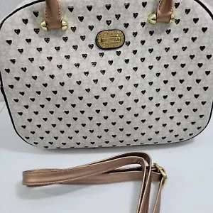 Cartera Brangio Italia Corazón Crema y Bronce Doble Capa con Cristal 31124-1Clo - Imagen 1 de 13
