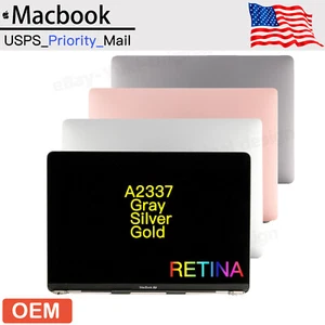 NEW For Apple MacBook Air A2337 M1 LCD Screen Display Gray Silver Gold Assembly - Picture 1 of 41