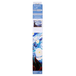 KIT PINTURA POR NÚMERO VAN GOGH NOCHE ESTRELLADA POR ARTÍCULOS DE LOFT - ¡NUEVO! - Imagen 1 de 3