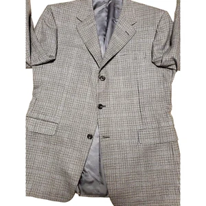 HICKEY FREEMAN size 44 R sportscoat MADISON MODEL Lambswool USA MADE - Picture 1 of 12