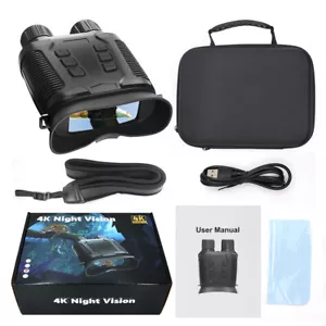 Infrared Full Color Night Vision Binoculars 36M 4K HD Camera 8x Digital Zoom - Bild 1 von 17