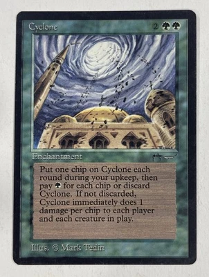 Cyclone Arabian Nights LP Light Play MTG Magic The Gathering - Image 1 of 2