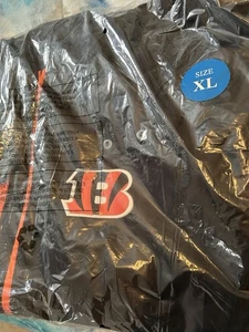 Cappotto Cincinnati Bengals Soft Shell XL nuovo ancora in confezione (vendita al dettaglio $100) - Foto 1 di 5