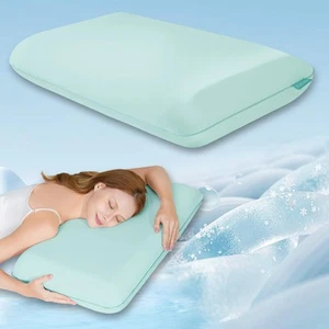 Cooling Soft Memory Foam Pillow, Cervical Neck Pillow for Side Sleepers, Back... - Picture 1 of 7