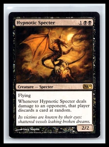MTG Hypnotic Specter #100 M10 Regular Rare Magic Card TCG CCG NM - Picture 1 of 2