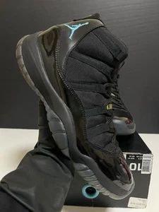 ✅ Nike Air Jordan XI Retro 11 Gamma Blu TAGLIA 10 | Abito Cappellino Space Jam DMP Allevato - Foto 1 di 14