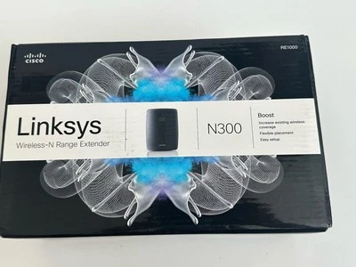 Linksys Wireless-N Range Extender RE1000-NT N300 - Image 1 of 2