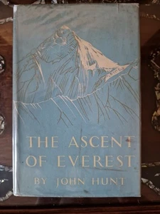 The Ascent Of Everest By John Hunt~1953 1st Ed. 2nd Imp. Illustrated + Dustcover - Bild 1 von 24