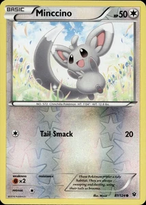 Minccino (87) Common XY - Fates Collide 87/124 NM - Picture 1 of 2