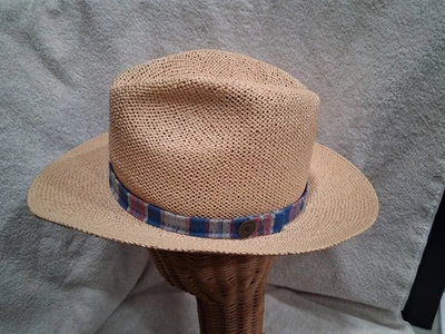 De colección DOBBS Quinta Avenida Nueva York "PANATWIST" Panamá Paja Fedora Hecho en EE. UU. Med Foto 1 de 4
