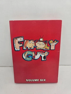 Family Guy: Volume 6 Six (3 Disc Set DVD) 2007-2008 Animation TV Show - Image 1 of 2