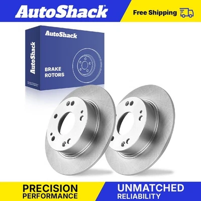 Rear Brake Rotors Pair for 2003-2007 Honda Accord 2004-2008 Acura TSX 2.4L Foto 1 de 4
