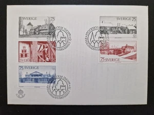 Sweden 1975 Architectural Heritage Year FDC First Day Cover #C66312 - Picture 1 of 1