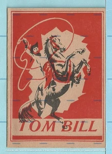 tessera Club Cavalieri del West TOM MIX + bustina STAMPE tassata + elenco amici - Imagen 1 de 9