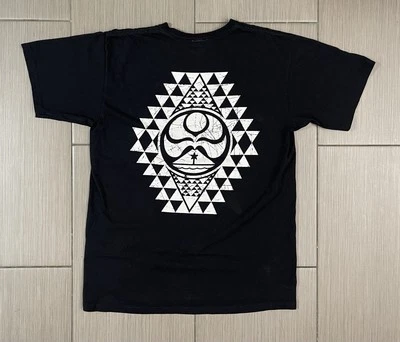 Camisa Negra Hawaiian Island Creations HIC Logo Tribal Talla GRANDE Surf Hawaii Foto 1 de 4