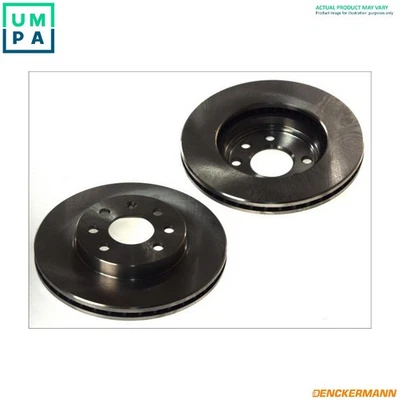 2x BRAKE DISC B130779 FOR MERCEDES-BENZ GLA-CLASS B-CLASS/Sports/Tourer 1.8L - Image 1 of 4