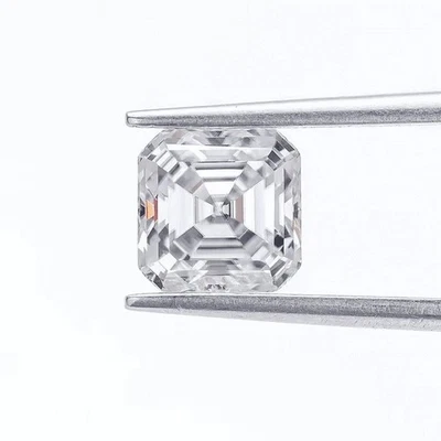 AAA+ 5.15 Ct Loose Diamond Ascher  Cut D Grade VVS1 Quality Gemstone - Image 1 of 4