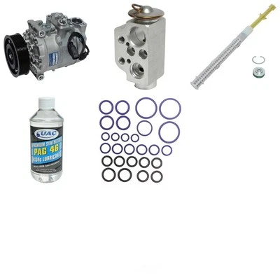 A/C Compressor Kit-Compressor Replacement Kit UAC fits 06-07 VW Touareg 3.2L-V6 - Image 1 of 4