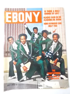 EBONY Magazine July 1975 The Temptations Cover - Picture 1 of 6