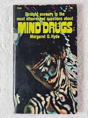 VTG 1970 Mind Drugs Margaret O. Hyde Pocket Books LSD Psychedelic 60s Cover Foto 1 de 4