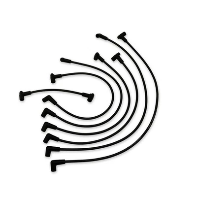 Juego de cables de bujías Taylor 51047; Street Thunder 8 mm negro para AMC/Jeep 6cyl Foto 1 de 4