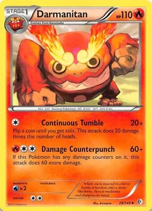 Darmanitan 28/149 Boundaries Crossed Pokemon 006574 - Picture 1 of 2