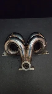 Honda Turbo Manifold Ramhorn F22A F Series T3 T4 Accord Prelude Civic Integra - Picture 1 of 9