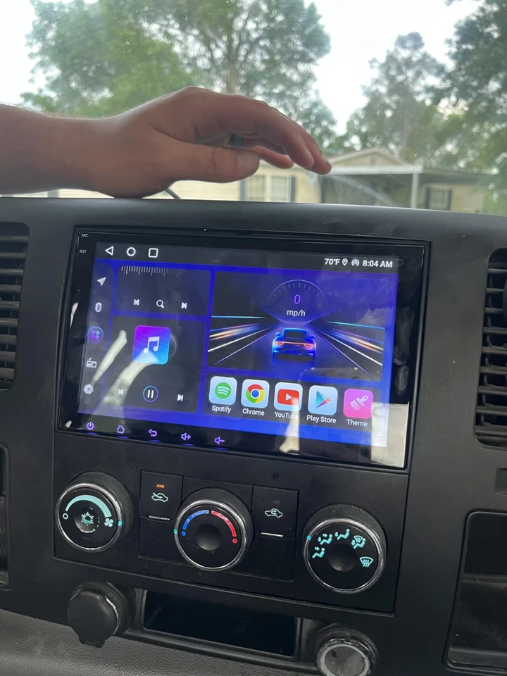 Radio estéreo para automóvil 4+64G Android 15 Wifi CarPlay GPS para Chevy Impala 2006-2013 Foto 1 de 4