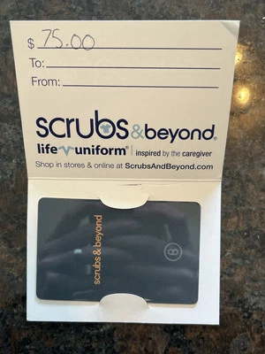 SmartScrubs Smart Scrubs Gift Card - $75.00 Balance - Image 1 of 3