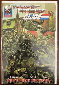 Transformers vs G.I.JOE: Divided Front #1 (NM/M) Dreamwave 2004 - Bild 1 von 5