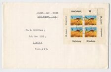 Rhodesia Salisbury - Limbe Malawi 1972 FDC Postal Cover C21
