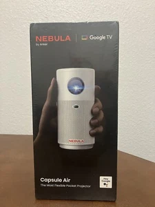 NEBULA Portable Capsule Air Google TV Projector, 720p Smart with Wi-Fi&Bluetooth - Picture 1 of 7