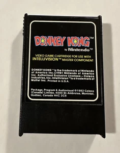 Donkey Kong (Intellivision) Authentic Vintage Video Game Cartridge - Picture 1 of 13