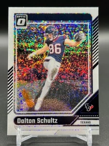 2024 Panini Donruss Optic - Dalton Schultz #80 White Sparkle SSP - Foto 1 di 1